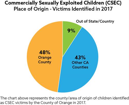 2017 Child Victims - Place of Origin