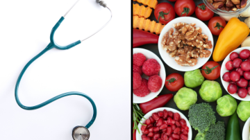 A stethoscope and produce 